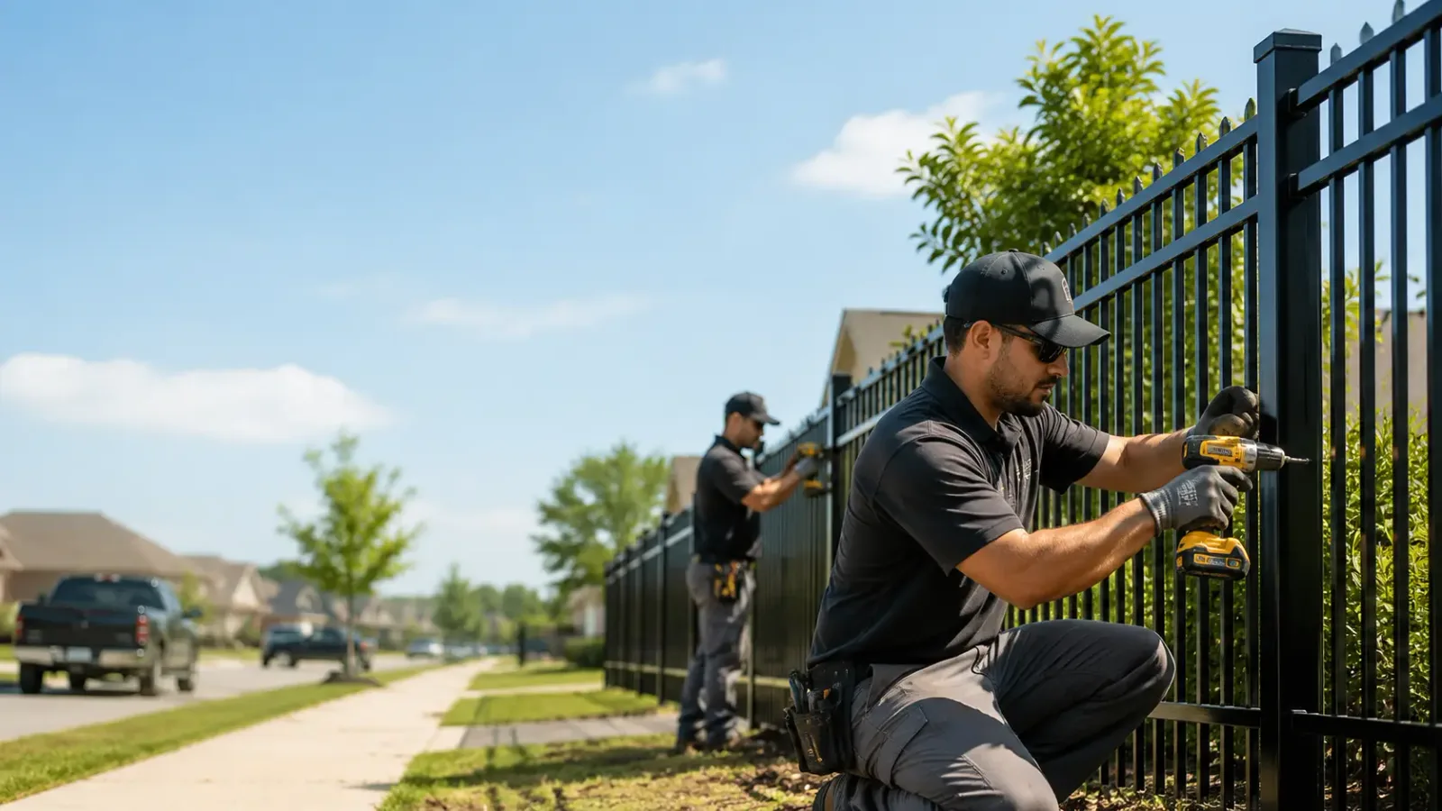 Metal Fence Installation in Rosemount, MN